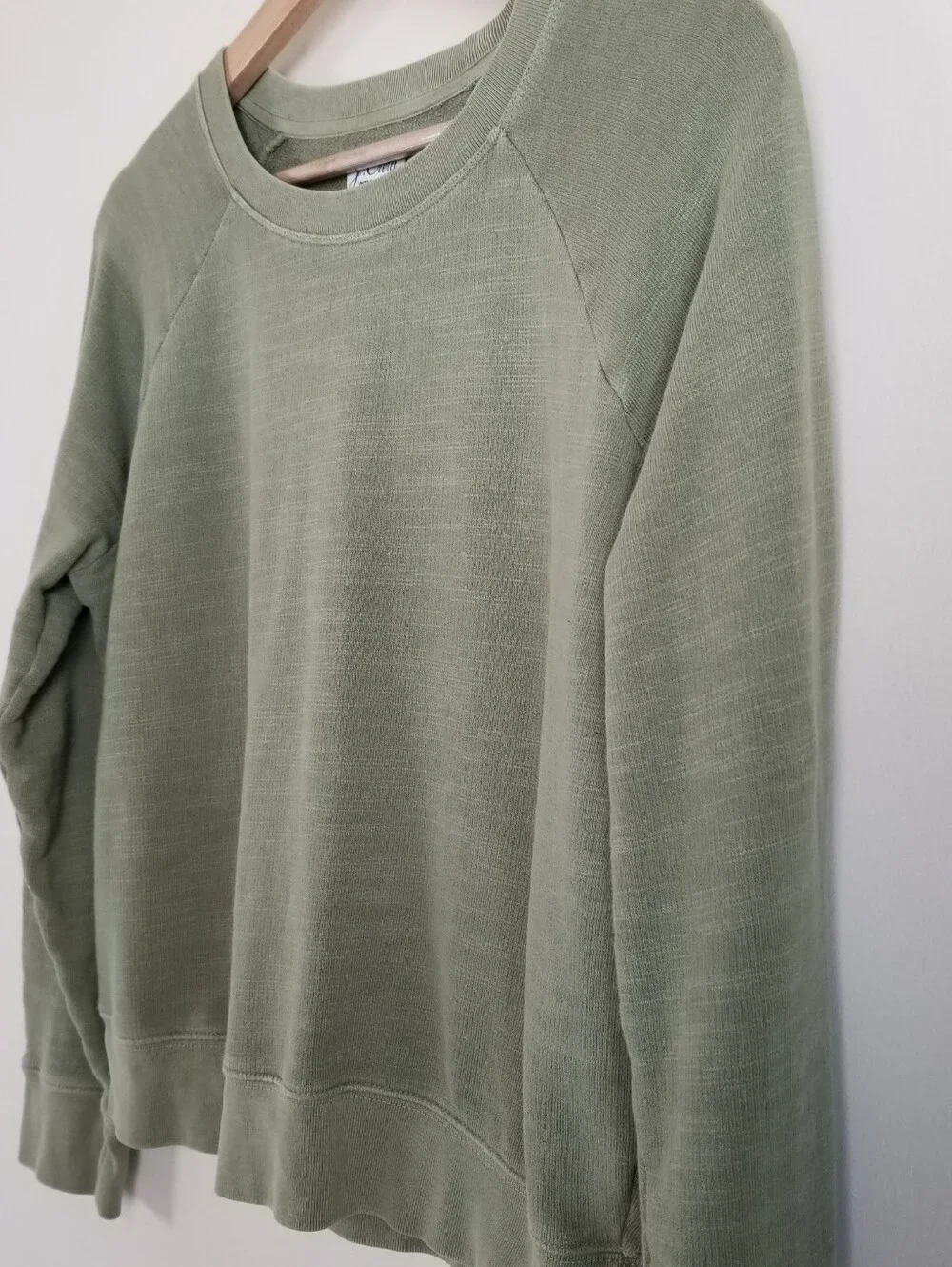 Vintage Cotton Terry Crewneck Pullover Size Small